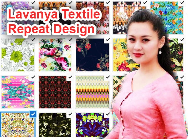 Lavanya Textile Repeat Design